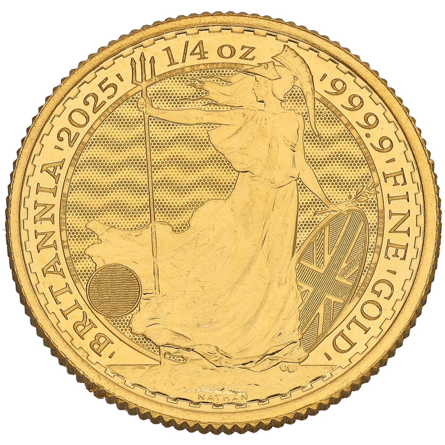 24ct Gold King Charles III 1/4 OZ Britannia Coin 2025