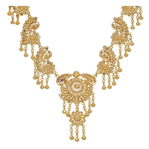 22ct Gold Fancy Necklace 18