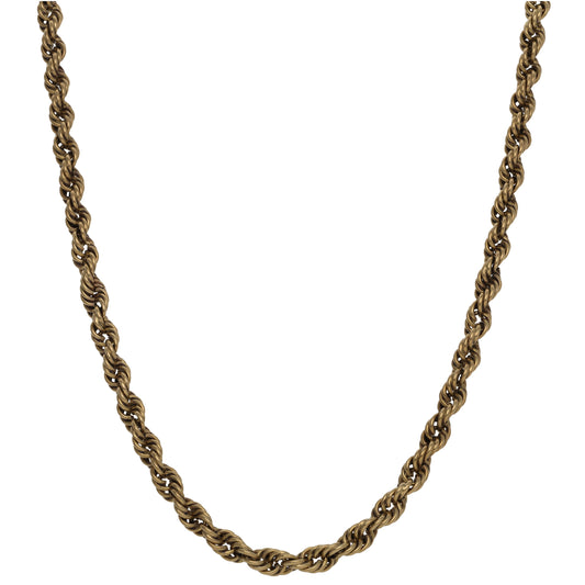 9ct Gold Rope Chain 20"