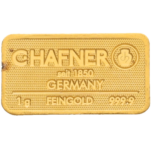 24ct 1g Gold Bar