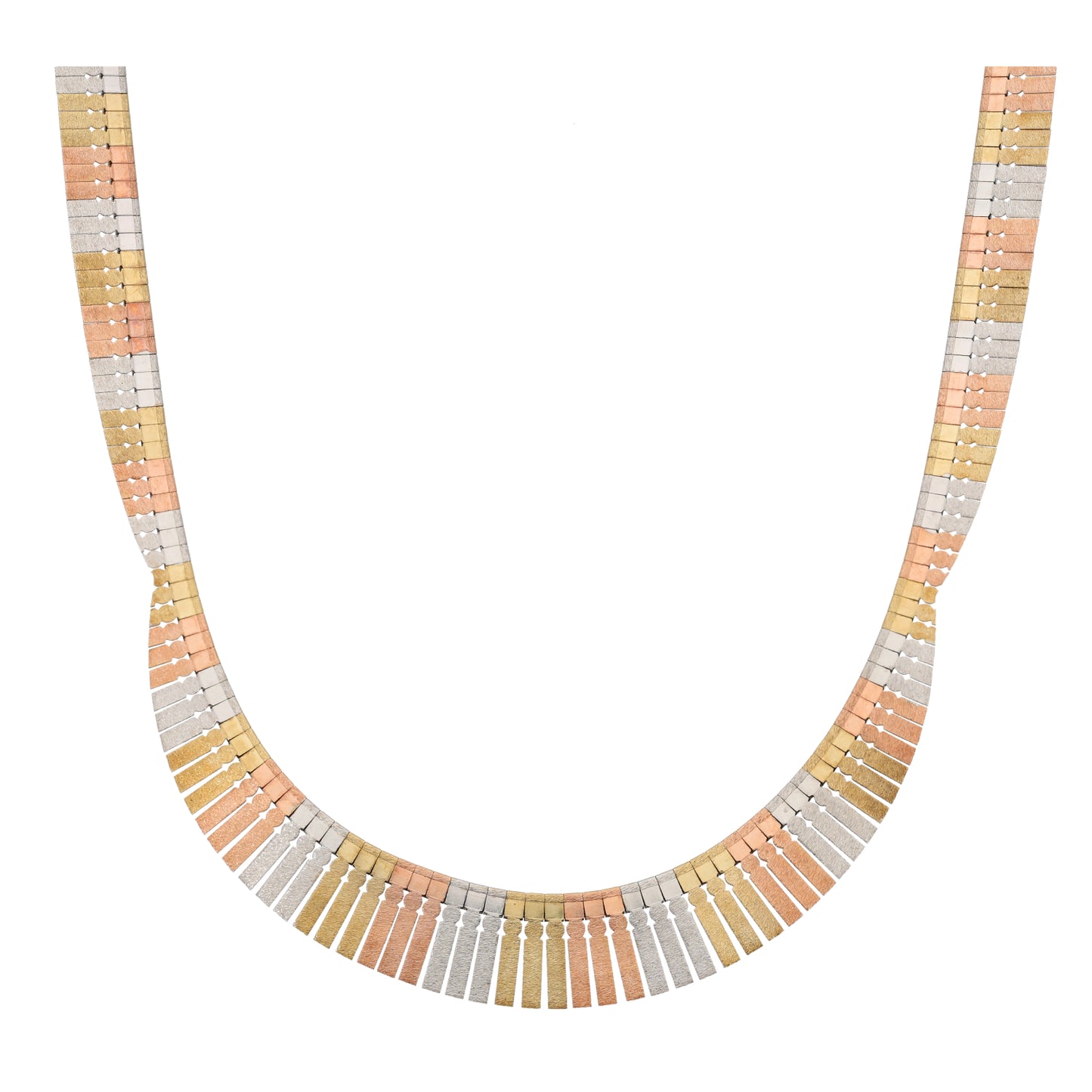 9ct Tricolour Gold Other Chain 17"