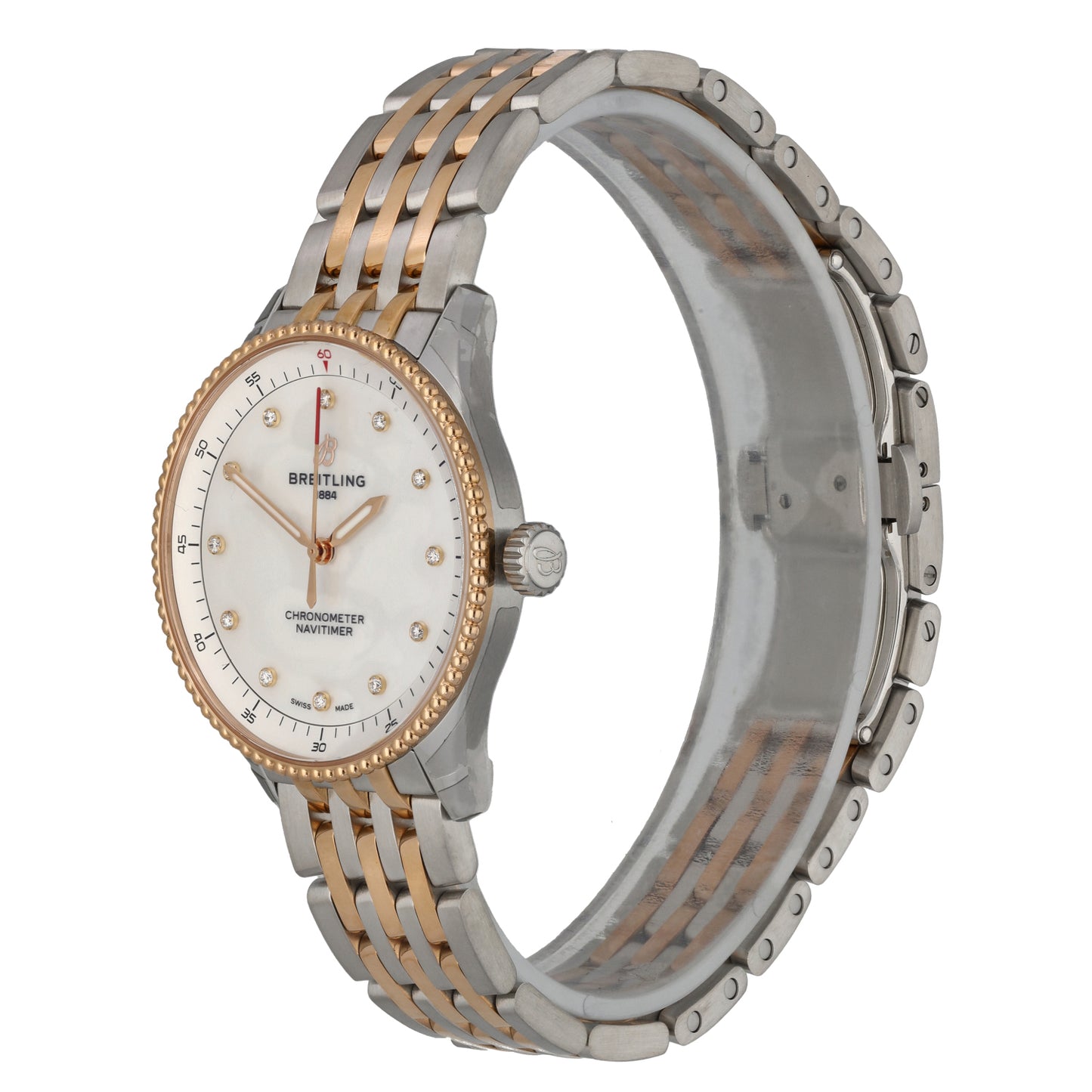 Breitling Navitimer U77320 32mm Bi-Colour Watch (Ex-Display)