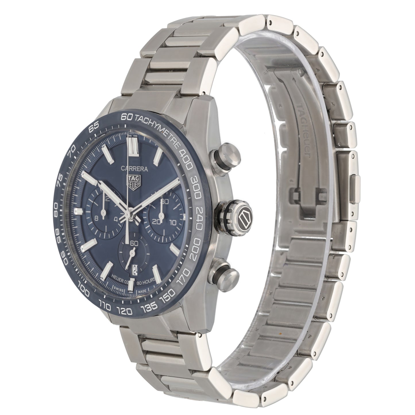 Tag Heuer Carrera Chronograph CBN2A1A 44mm Stainless Steel Watch