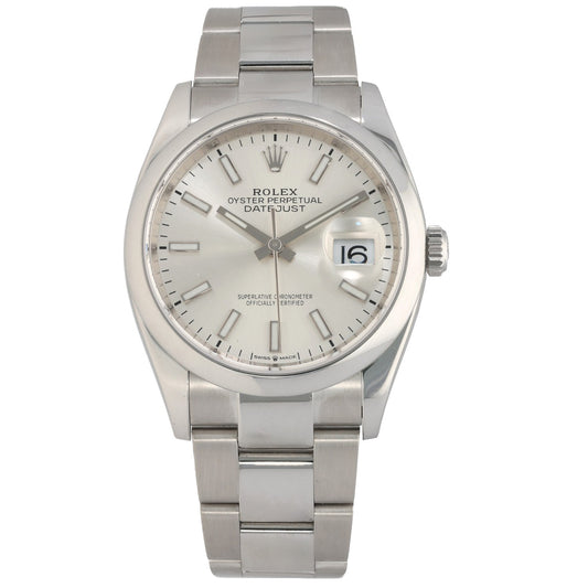 Rolex Datejust 126200 36mm Stainless Steel Watch