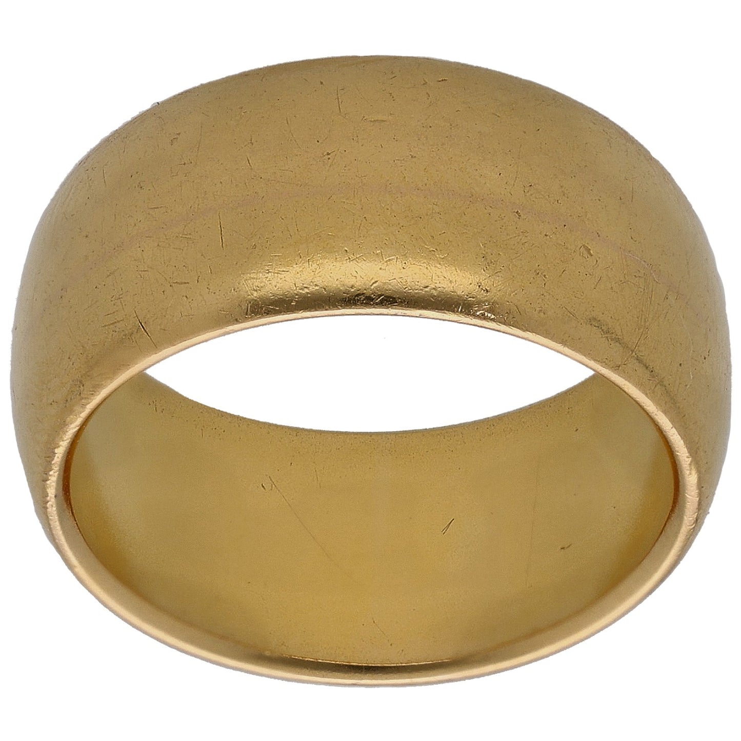 22ct Gold Plain Wedding Ring Size O