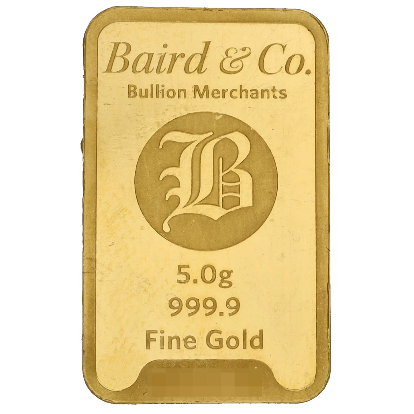 24ct 5g Gold Bar