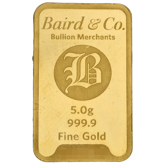 24ct 5g Gold Bar