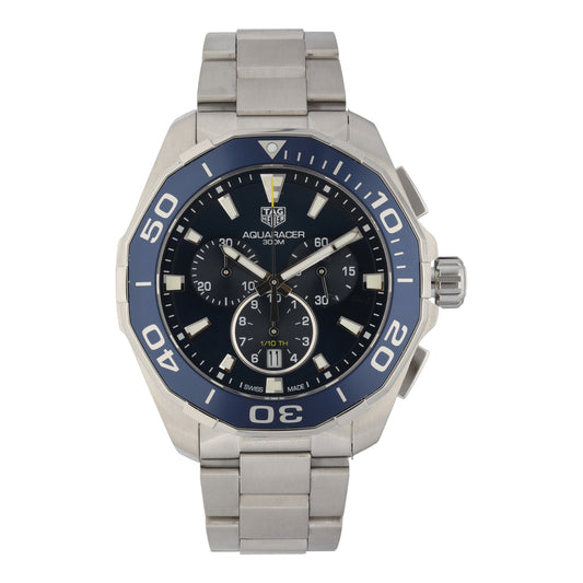 Tag Heuer Aquaracer CAY111B 43mm Stainless Steel Watch