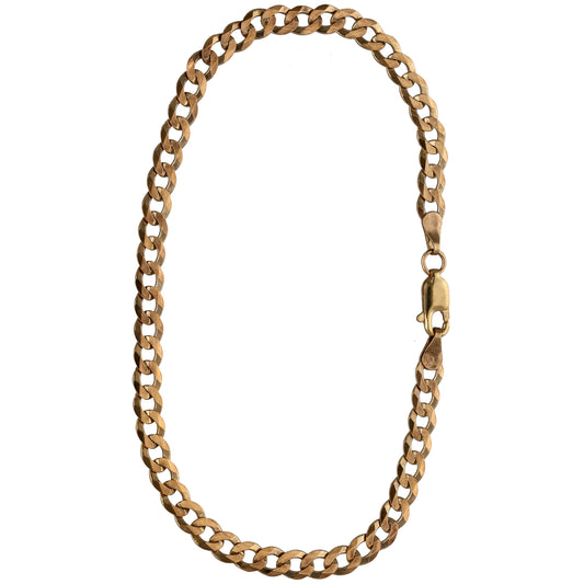 9ct Gold Curb Bracelet