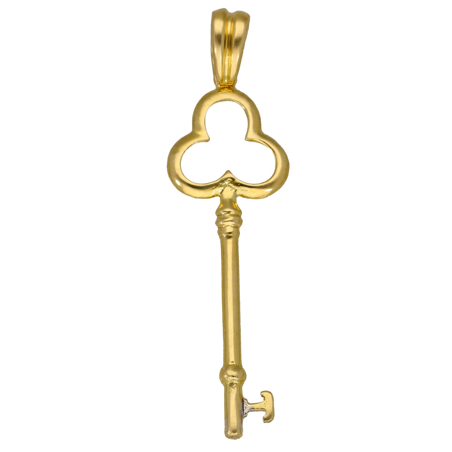 18ct Gold Key Pendant