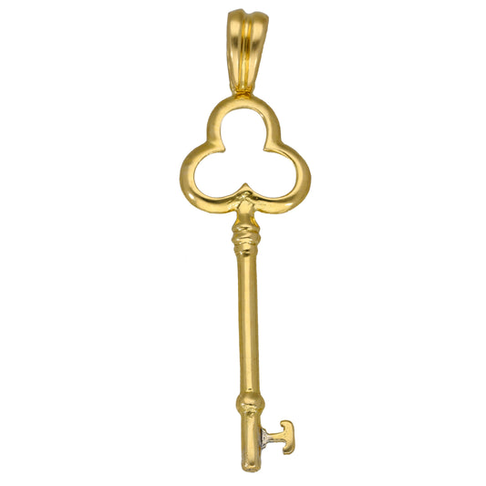 18ct Gold Key Pendant