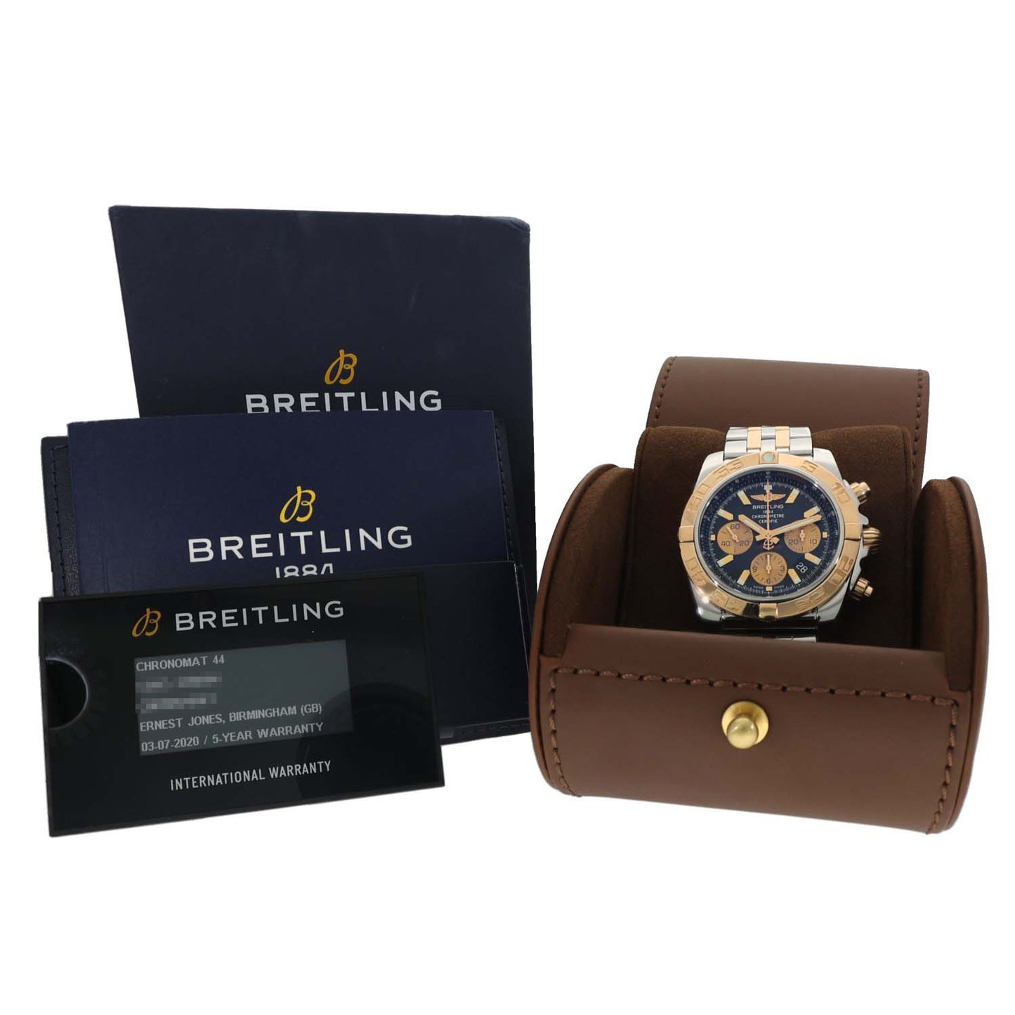 Breitling Chronomat CB0110 44mm Bi-Colour Watch