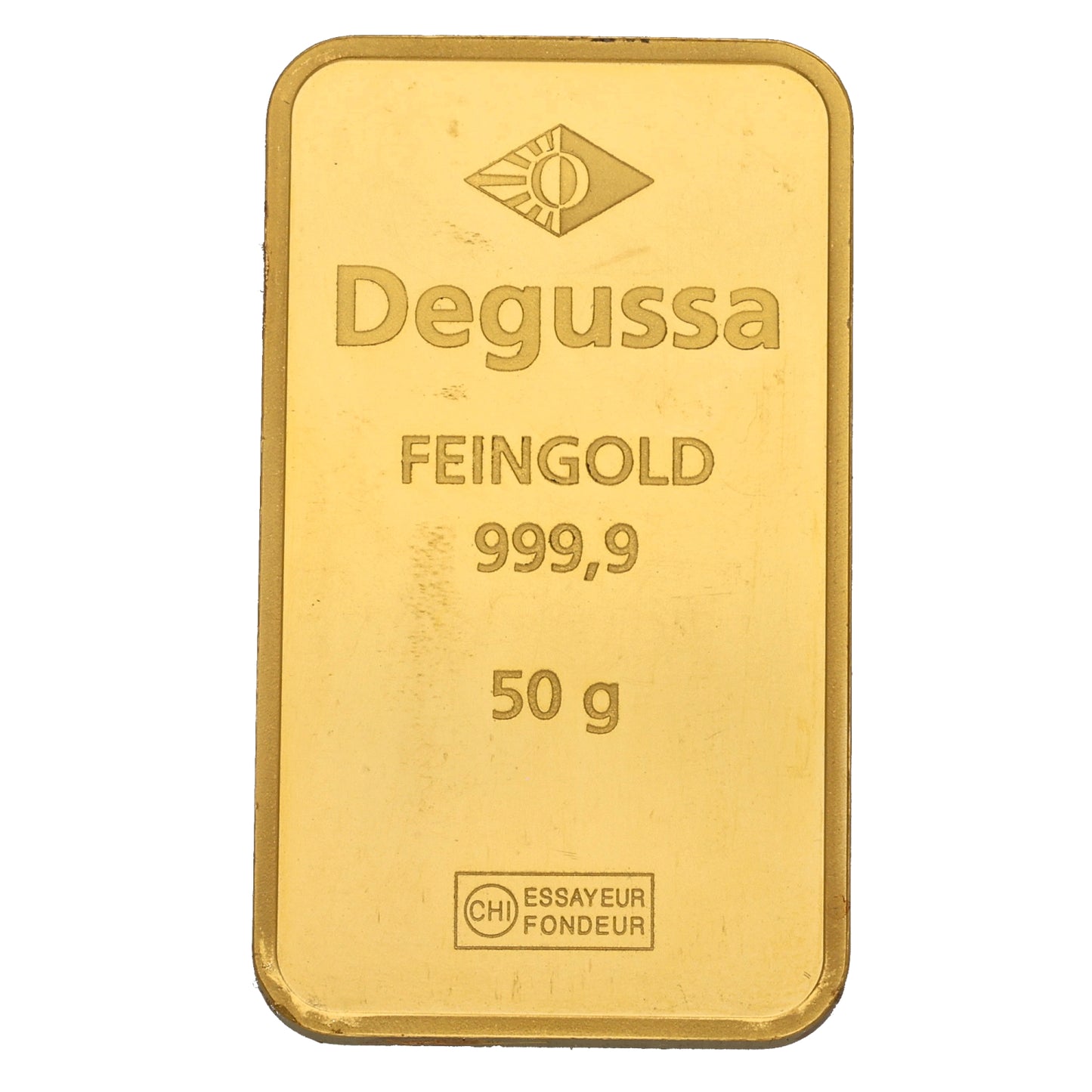 24ct 50g Gold Bar