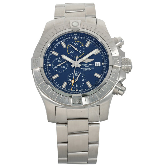 Breitling Avenger A13317 45mm Stainless Steel Watch