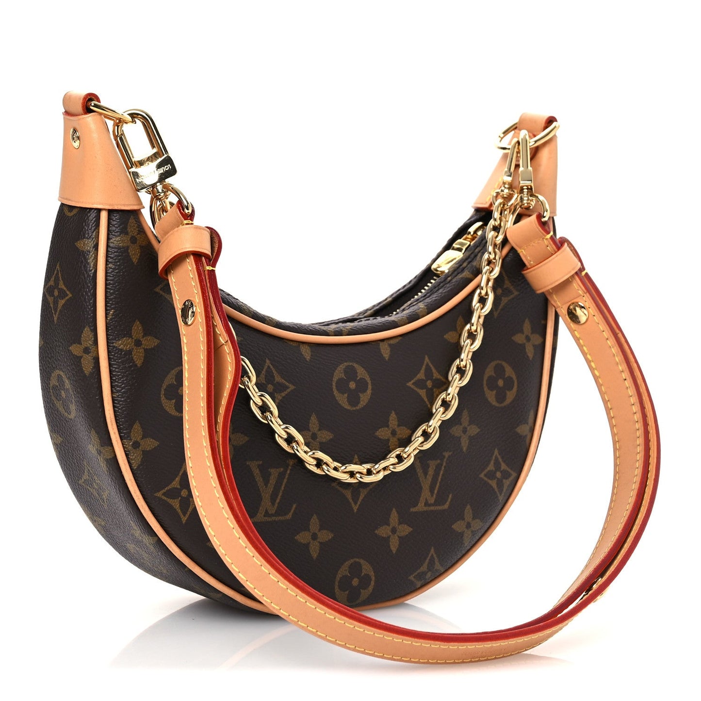 Louis Vuitton Loop Monogram Coated Canvas Bag - Brown