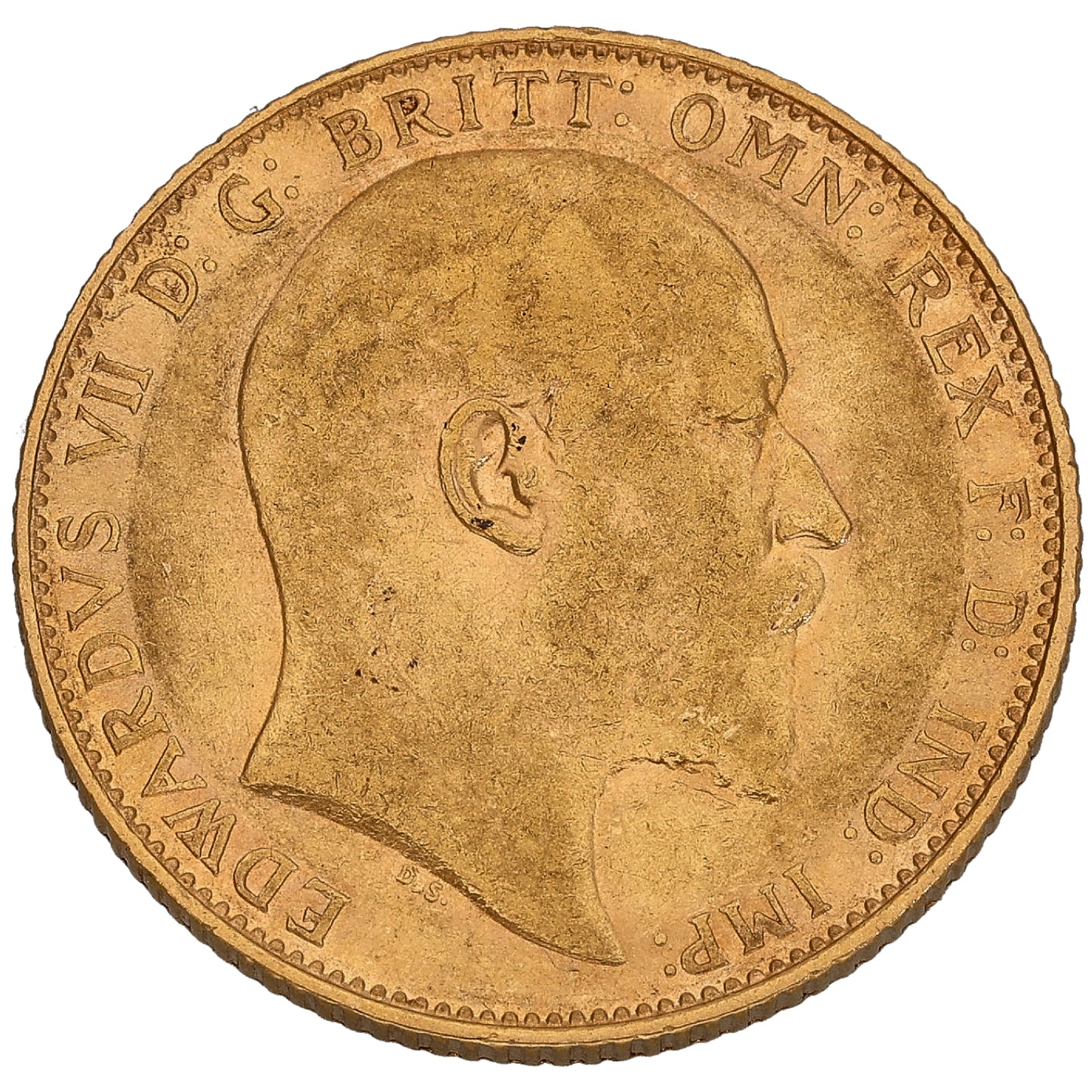 22ct Gold King Edward VII Full Sovereign Coin 1907