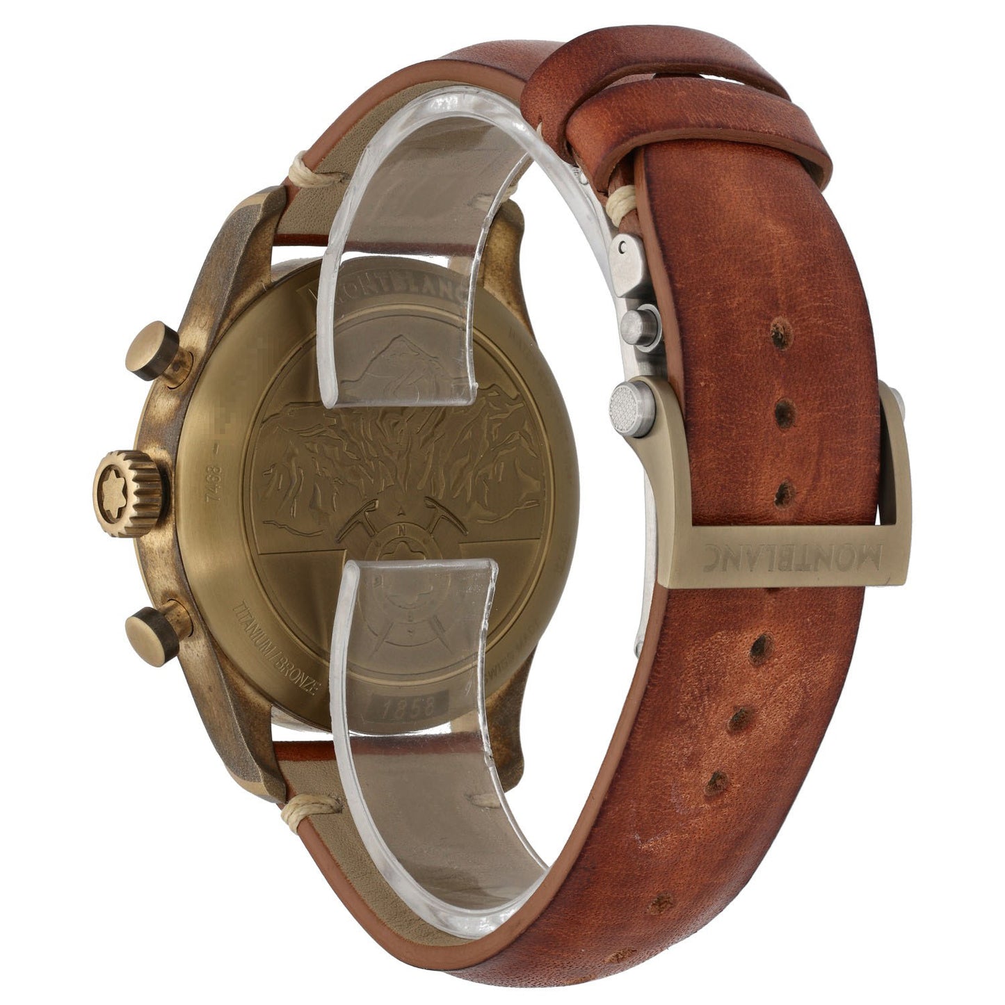 Montblanc 1858 118223 42mm Bronze Watch