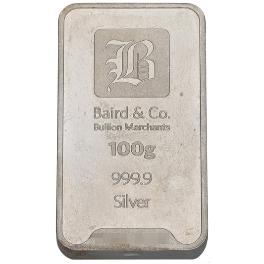 Fine Silver 100g Bar