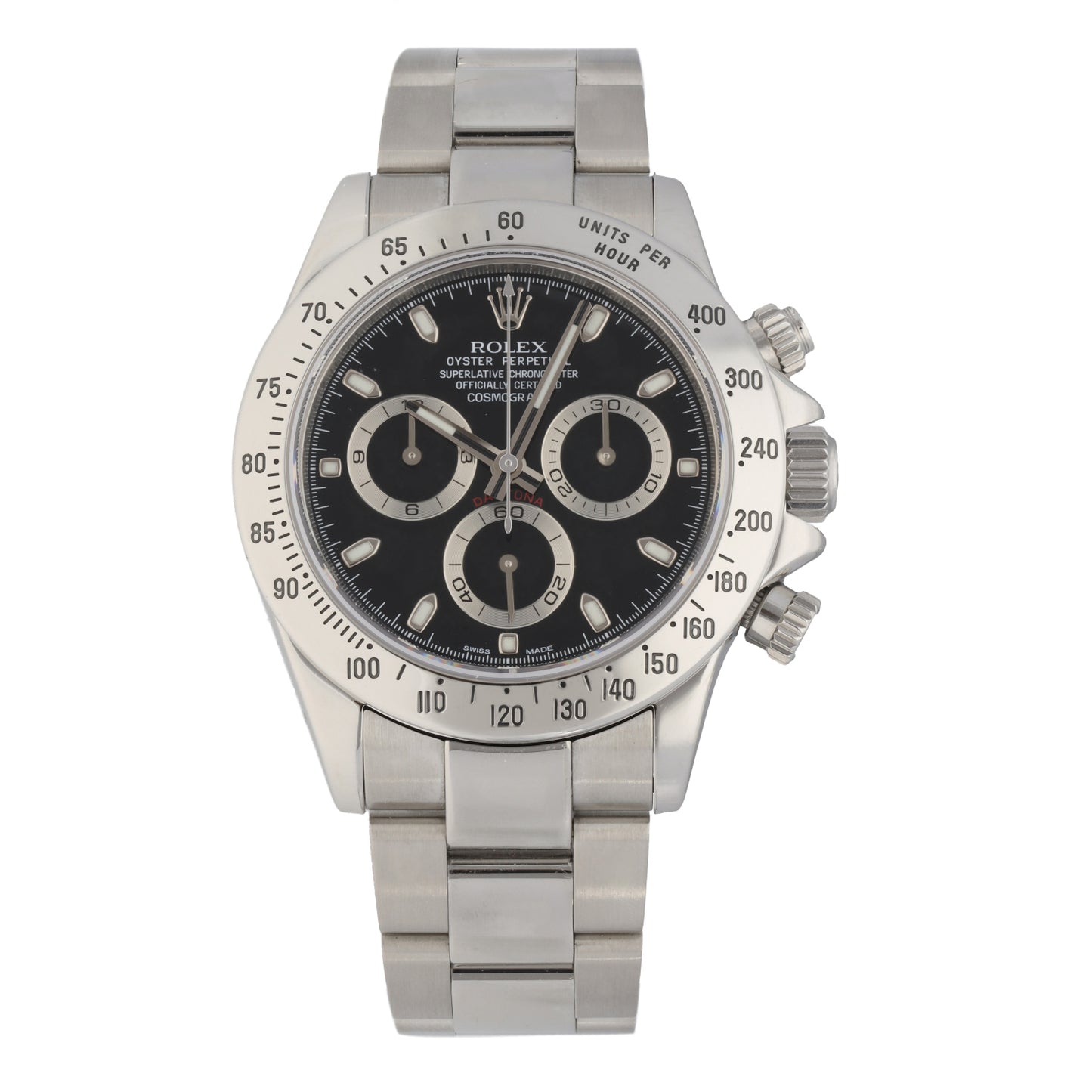 Rolex Daytona 116520 40mm Stainless Steel Watch