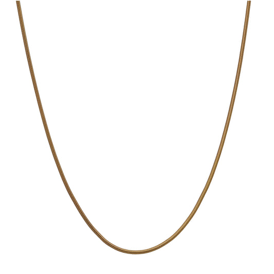 9ct Gold Snake Chain 18"