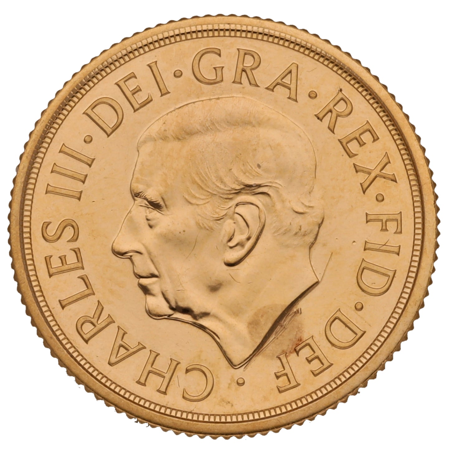 22ct Gold King Charles III Full Sovereign Coin 2025