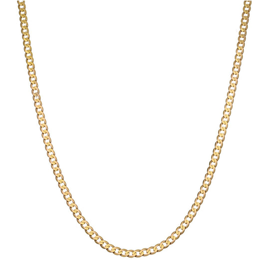 9ct Gold Curb Chain 22"