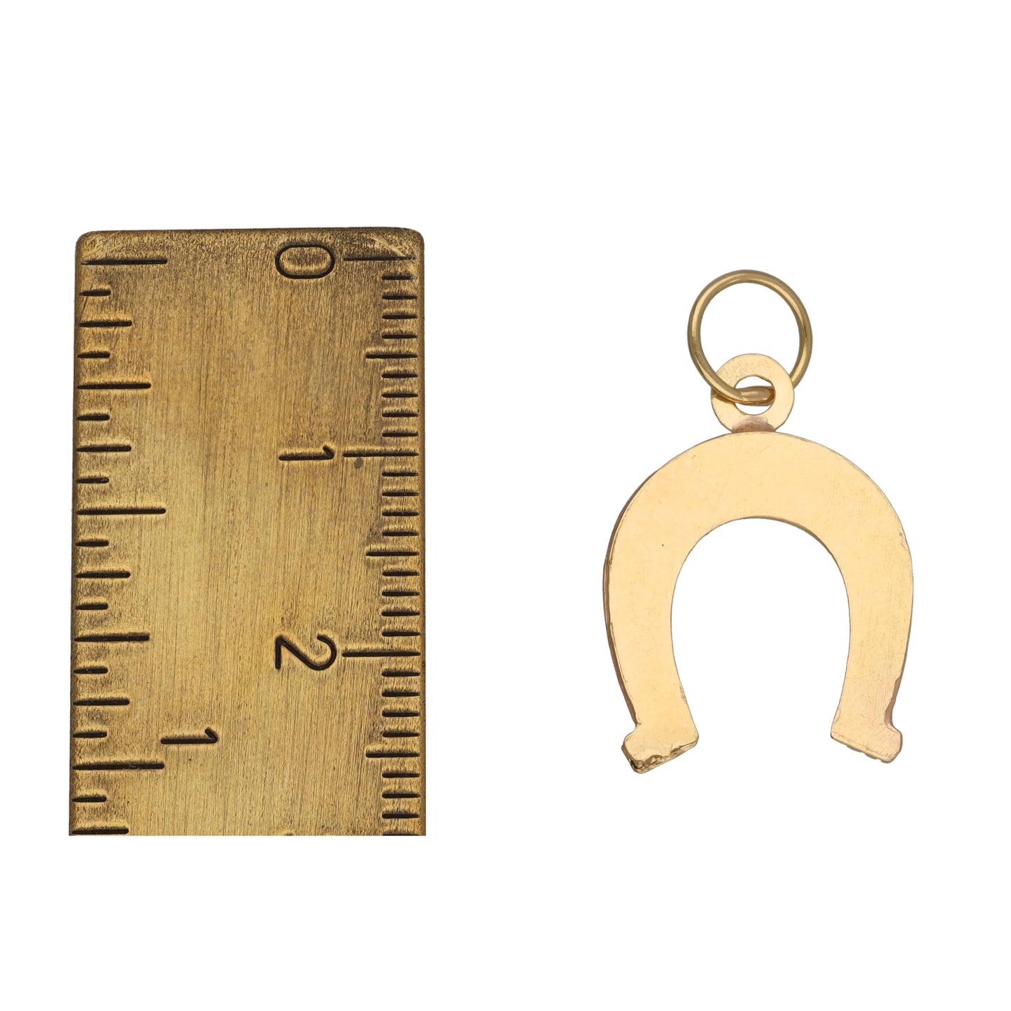 18ct Gold Horseshoe Pendant