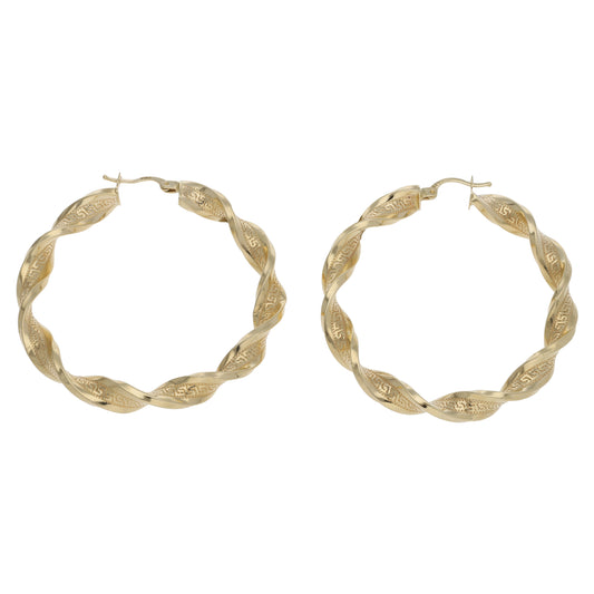 14ct Gold Hoop Earrings