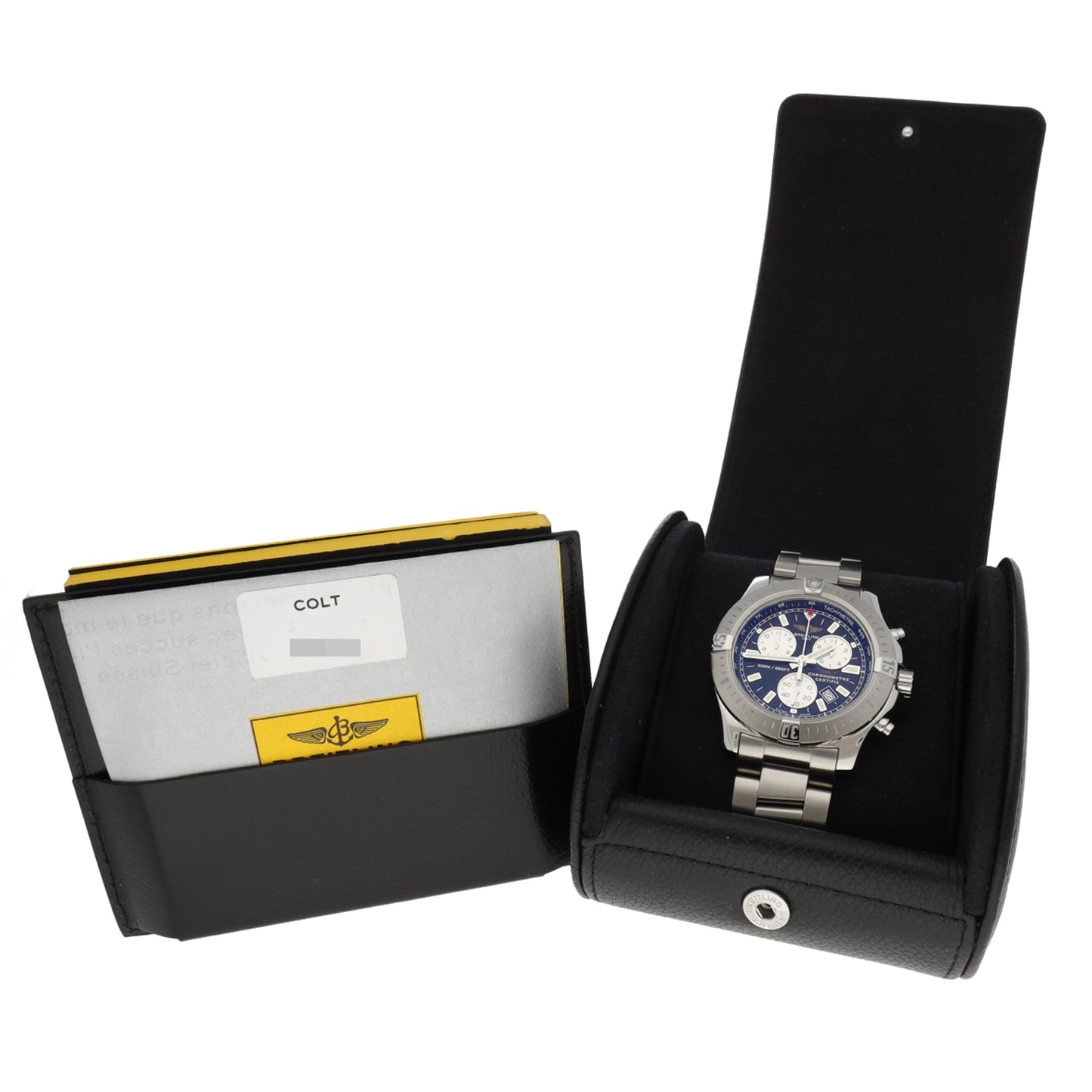 Breitling Colt Chronograph II A73388 44mm Stainless Steel Watch