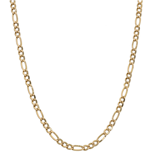 14ct Gold Figaro Chain 20"
