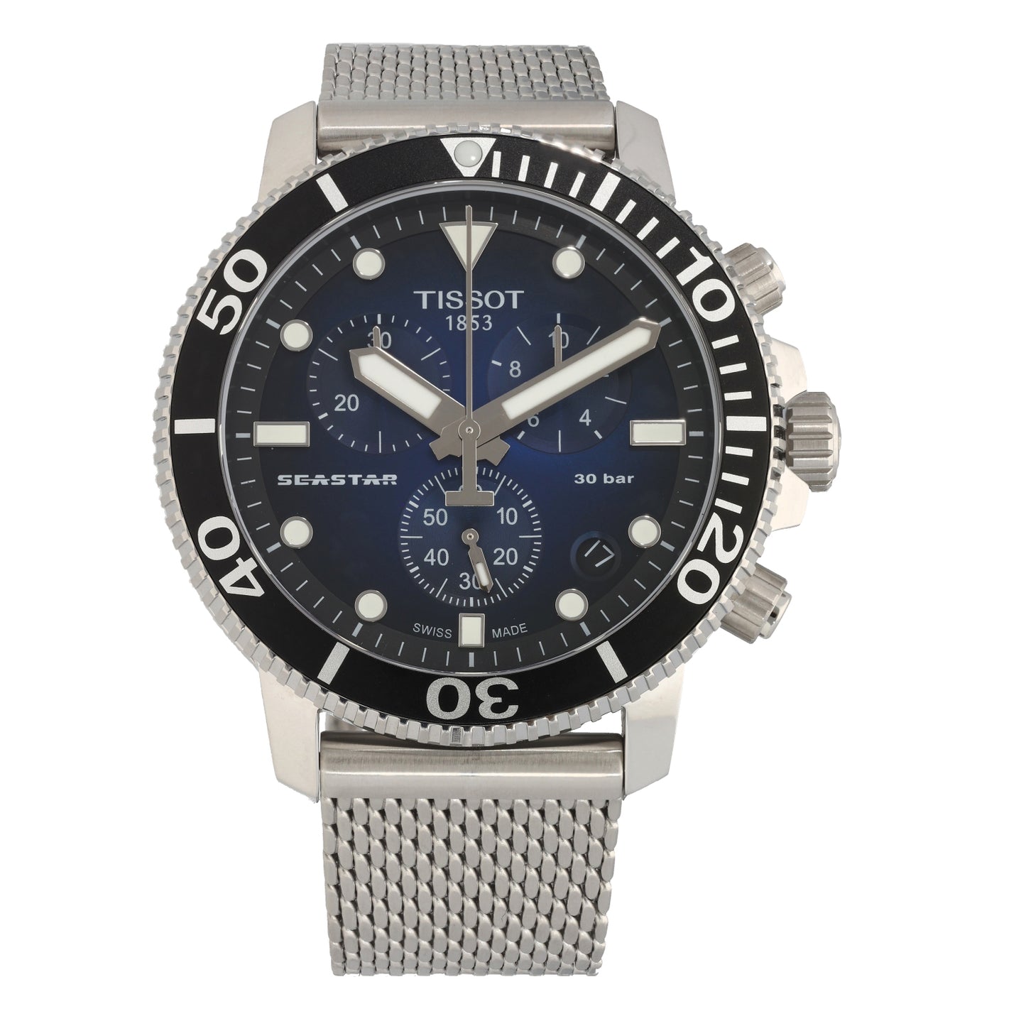 Tissot Seastar T120417 A 45.5mm Stainless Steel Watch