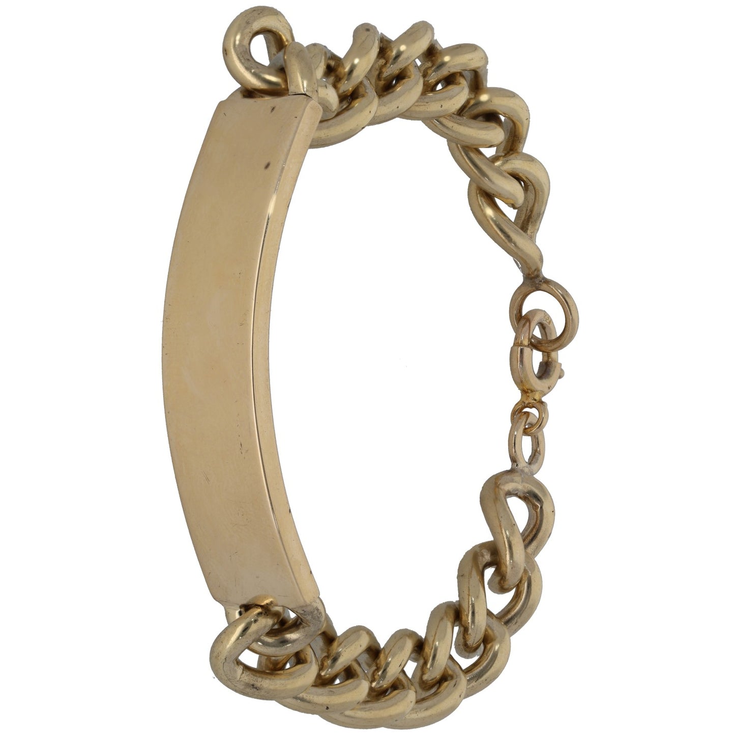 9ct Gold ID Bracelet