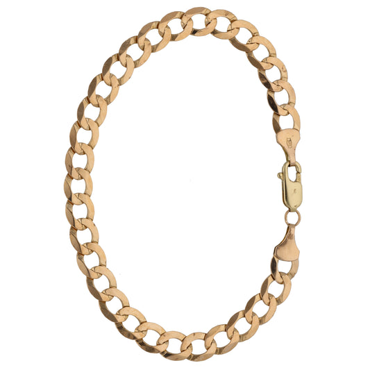 9ct Gold Curb Bracelet