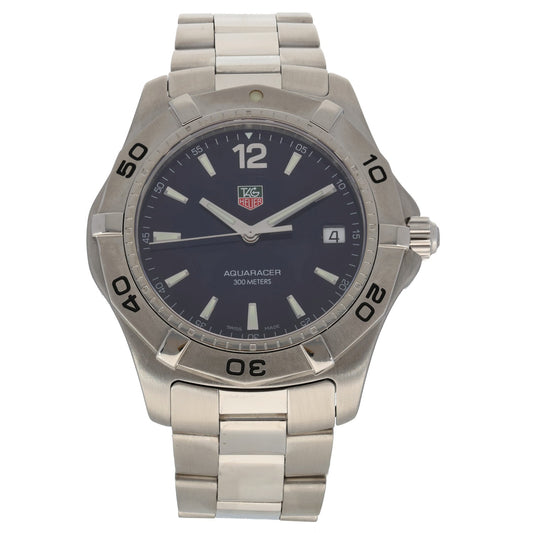 Tag Heuer Aquaracer WAF1113 38mm Stainless Steel Watch