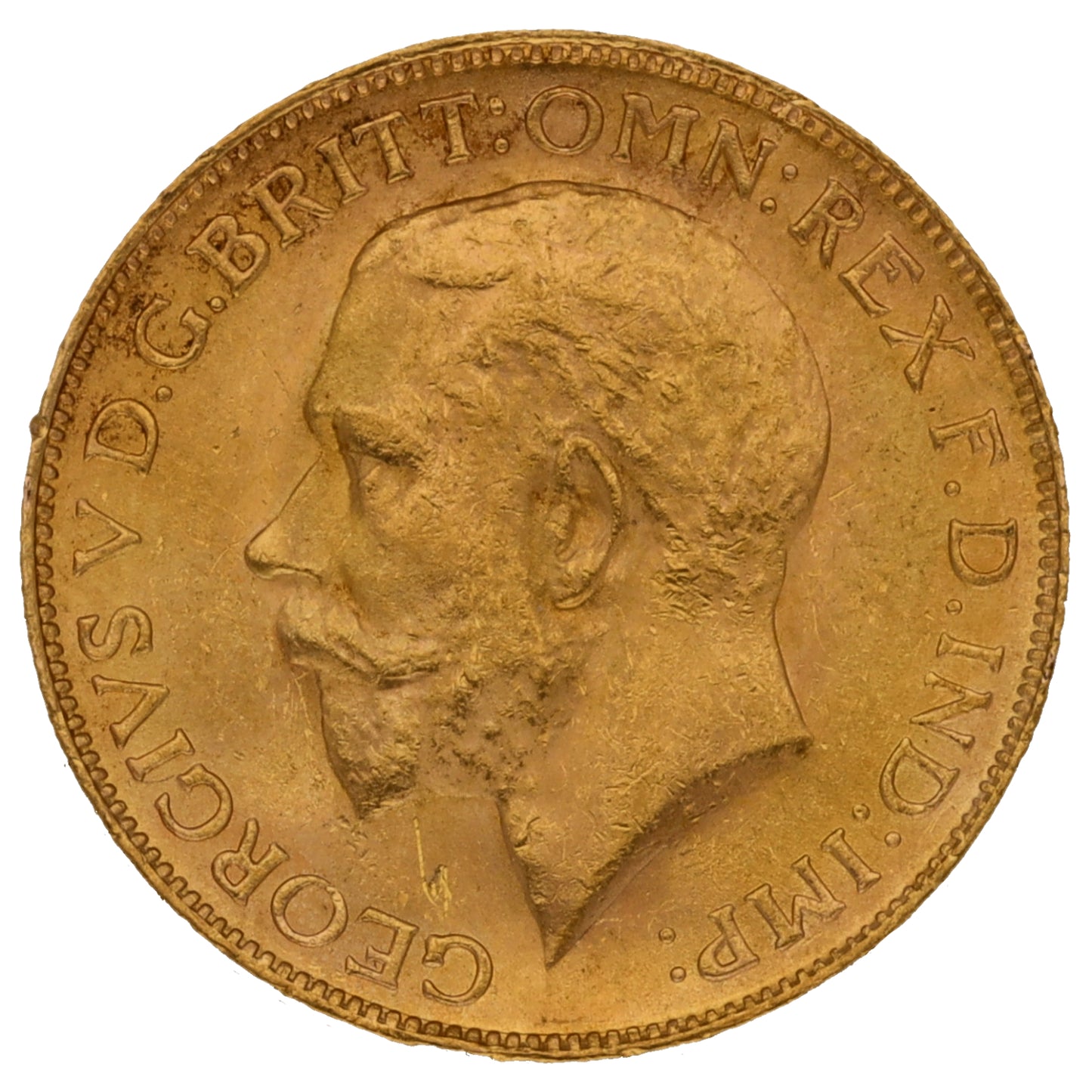22ct Gold King George V Full Sovereign Coin 1925