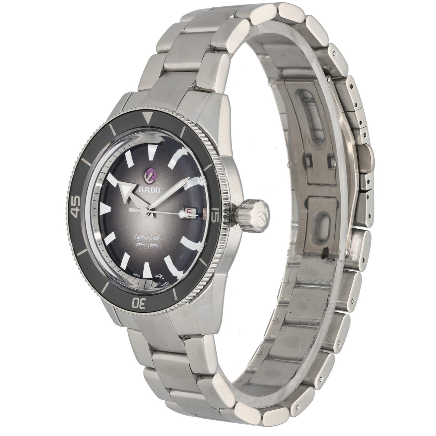 Rado Captain Cook 763.6105.3 42mm Stainless Steel Watch