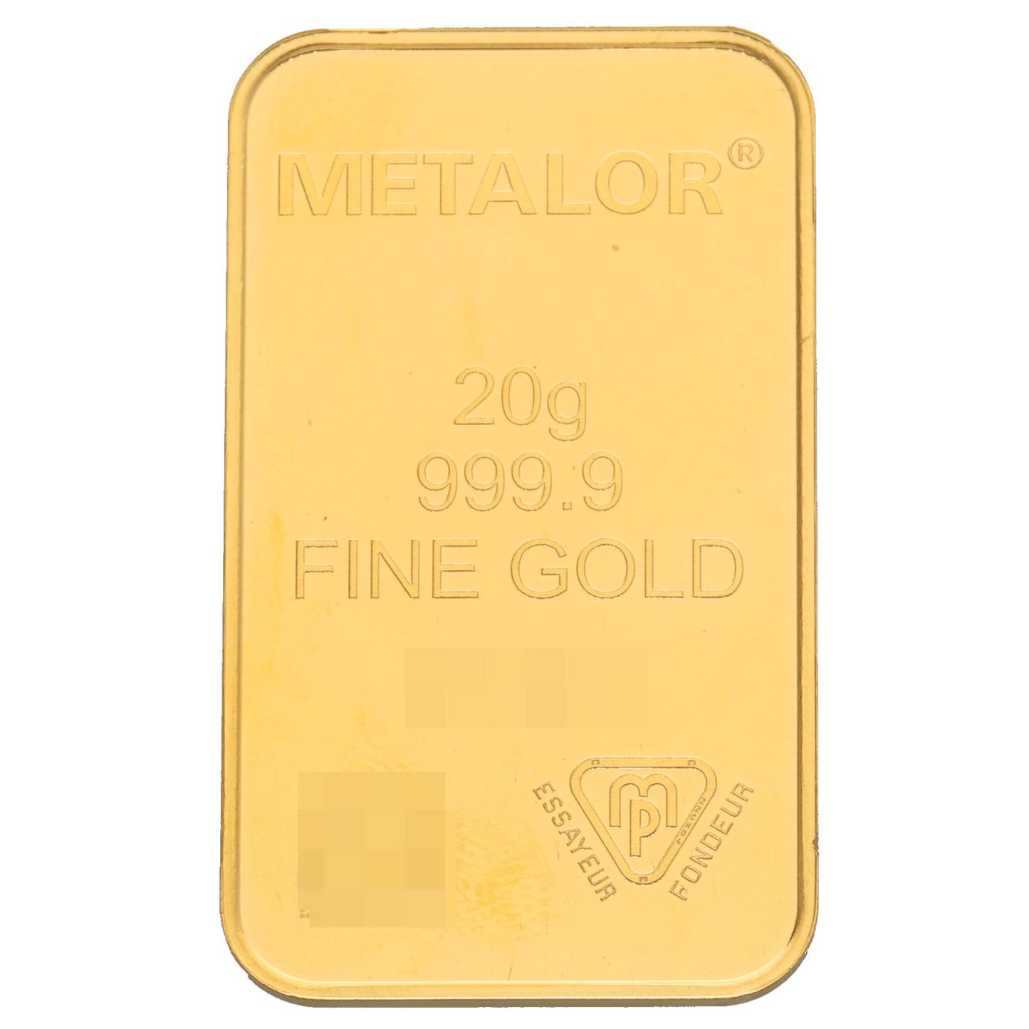 24ct 20g Gold Bar