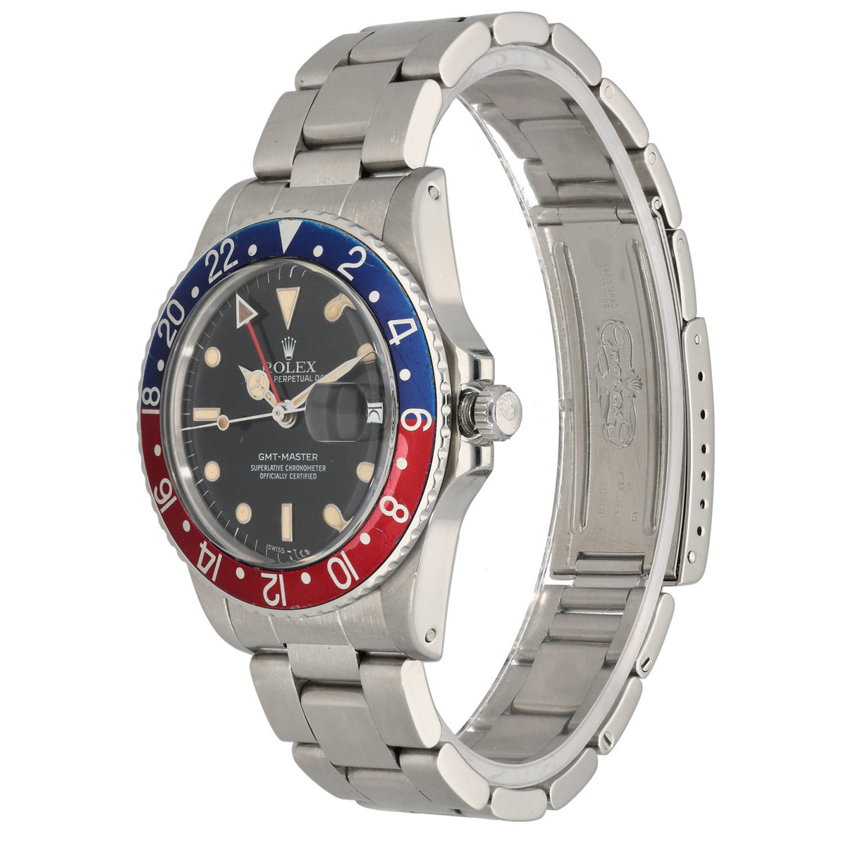 Rolex GMT Master 16750 40mm Stainless Steel Watch