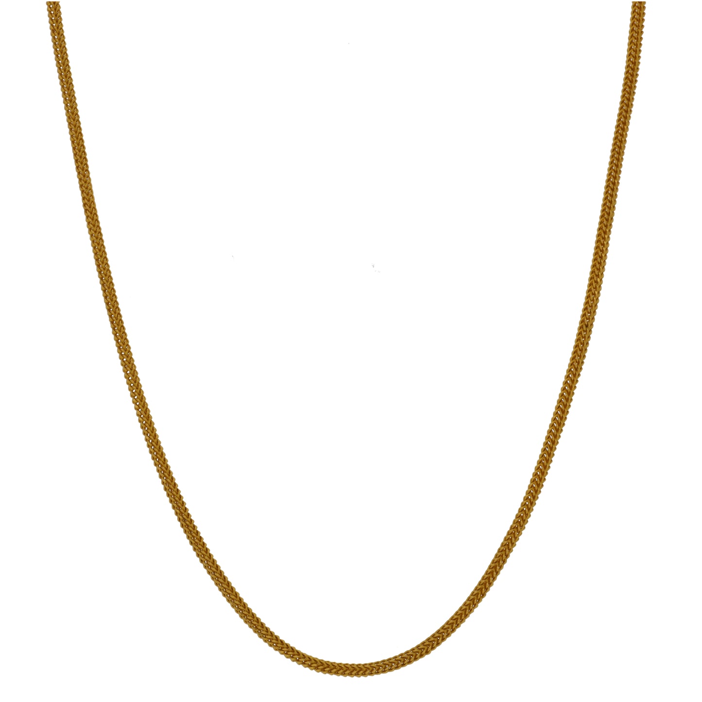22ct Gold Cross Pendant With Chain