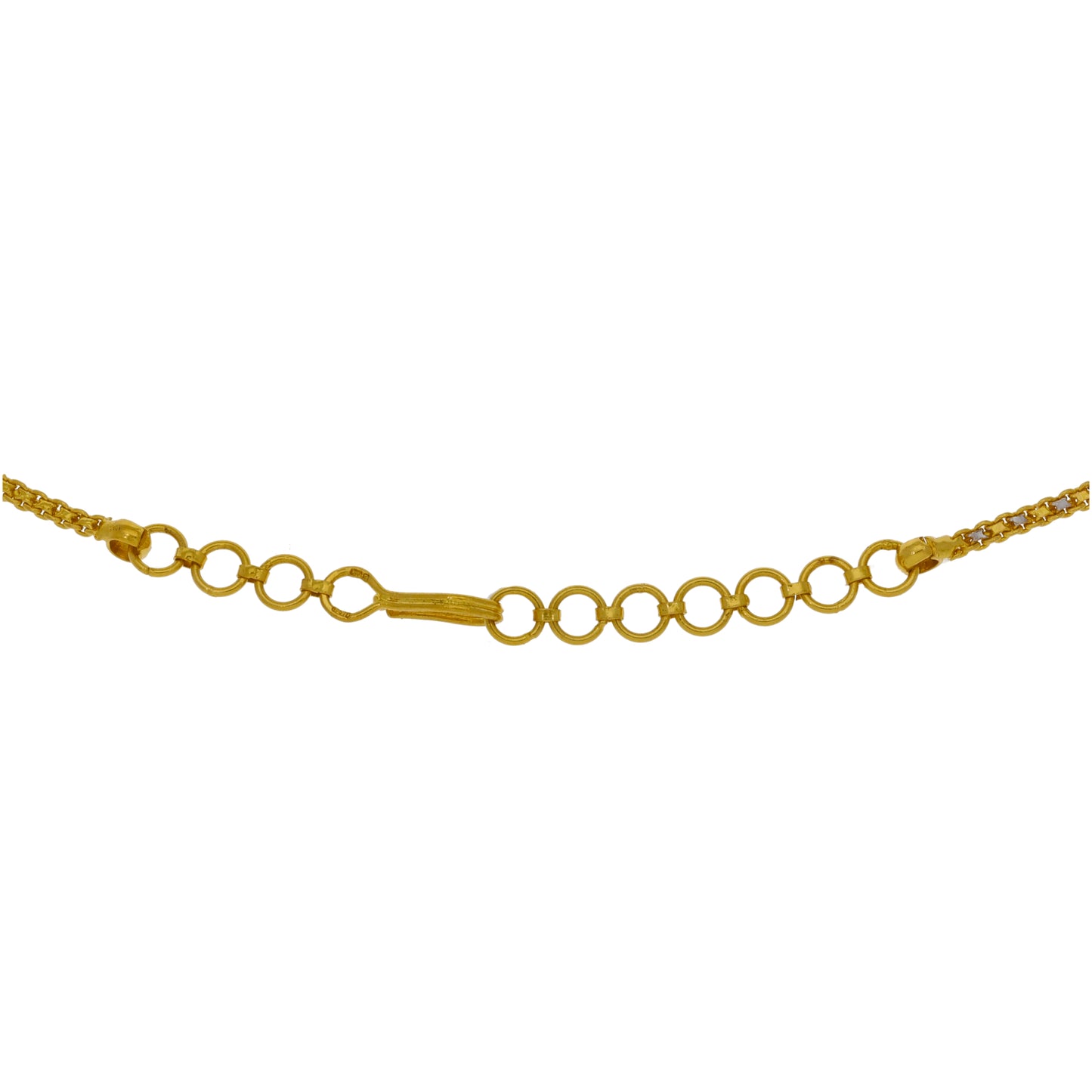 22ct Gold Earrings & Necklace Set