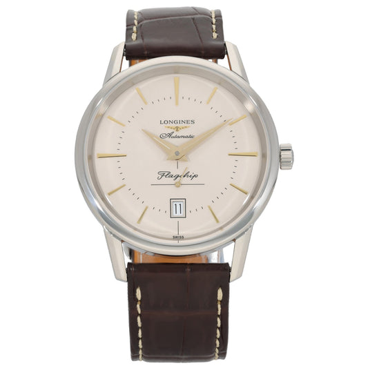 Longines Flagship Heritage L4.795.4 38.5mm Stainless Steel Watch
