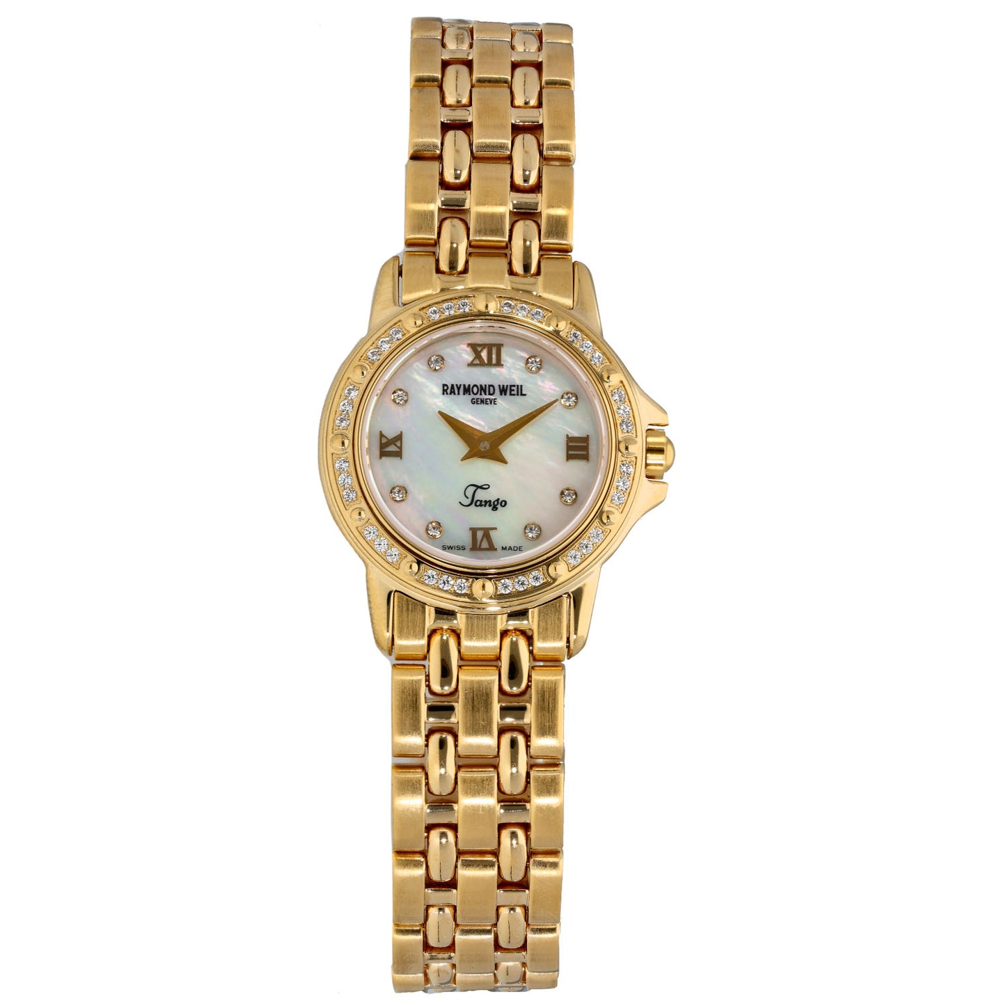 Raymond Weil Tango 5860 23mm Gold Plated Watch