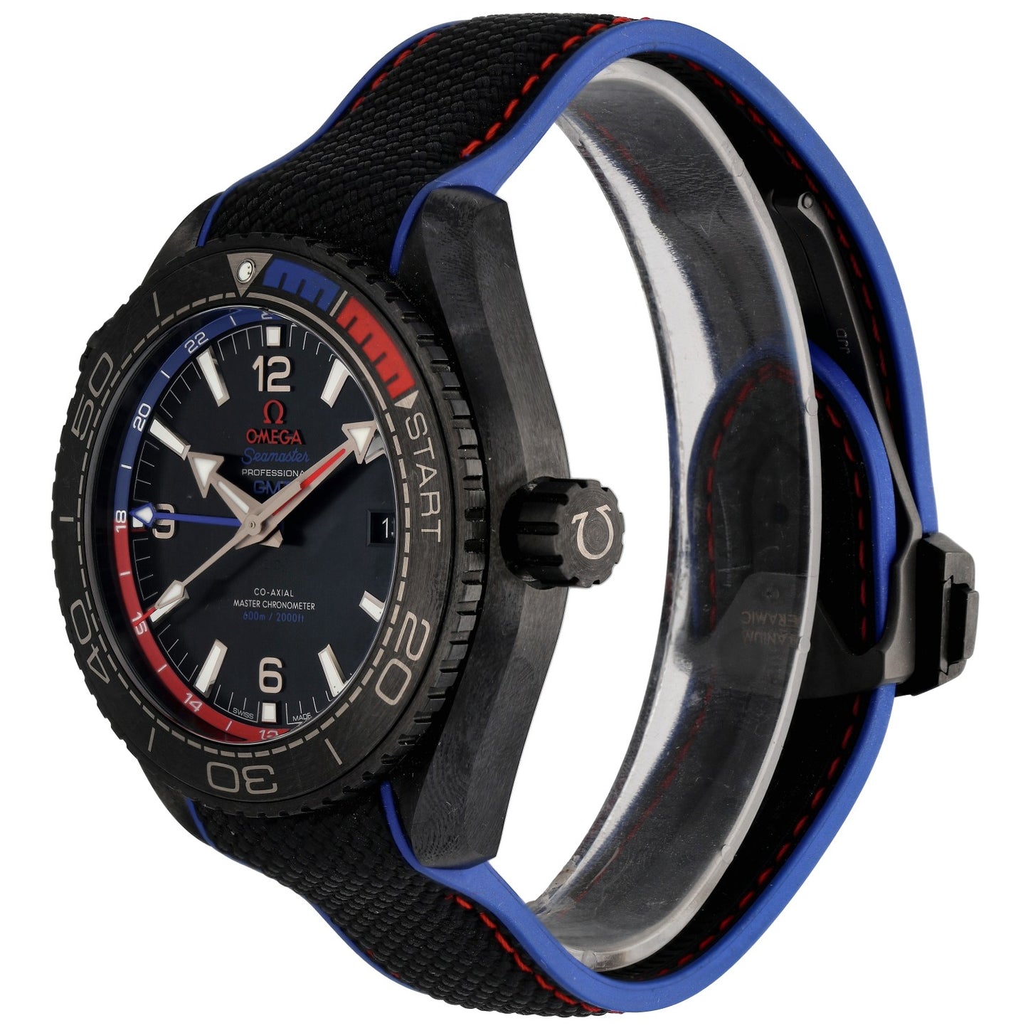 Omega Planet Ocean ETNZ Deep Black 215.92.46.22.01.004 45.5mm Ceramic Watch