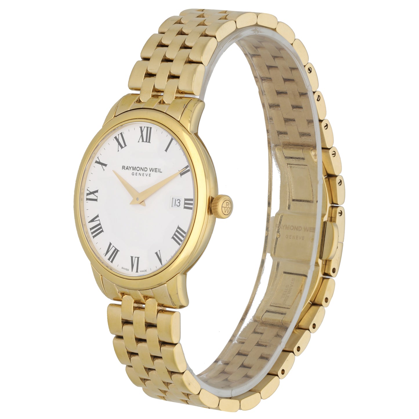 Raymond Weil Toccata 5488 39mm Gold Plated Watch