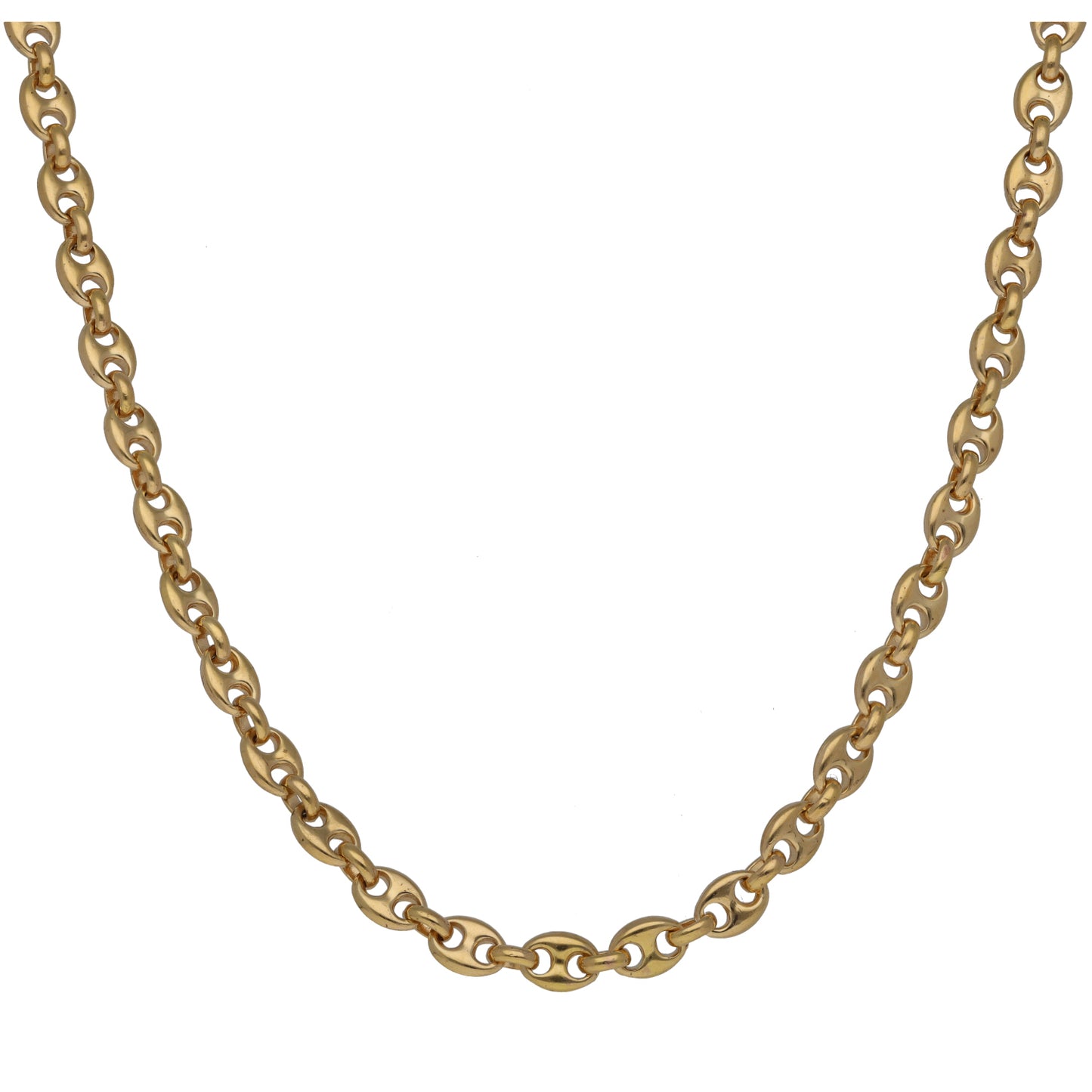 9ct Gold Mariner Chain 16"