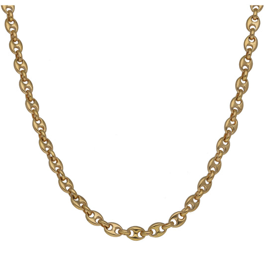 9ct Gold Mariner Chain 16"