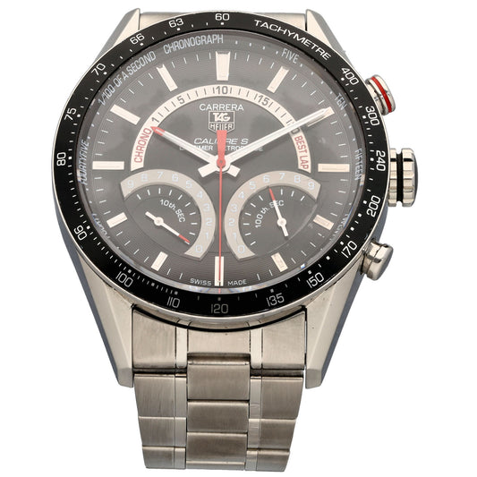 Tag Heuer Carrera Calibre S CV7A10 43mm Stainless Steel Watch