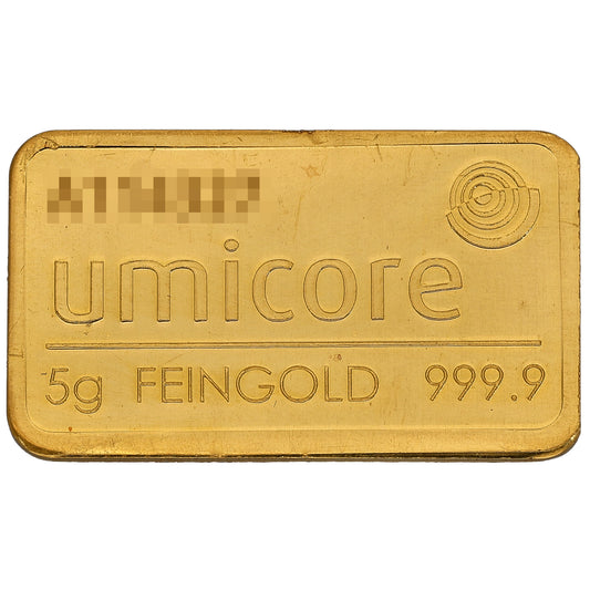 24ct 5g Gold Bar