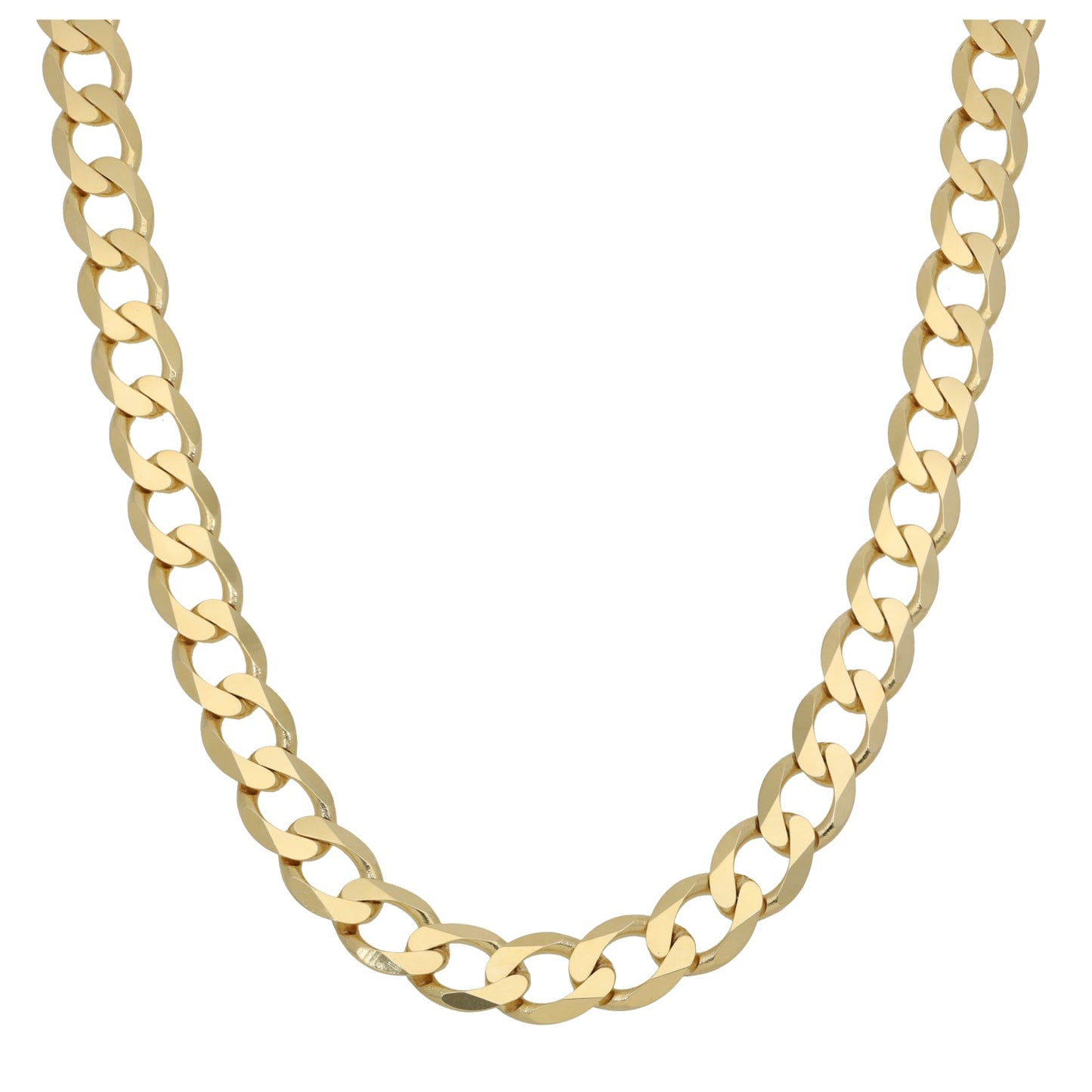 9ct Gold Curb Chain 20"