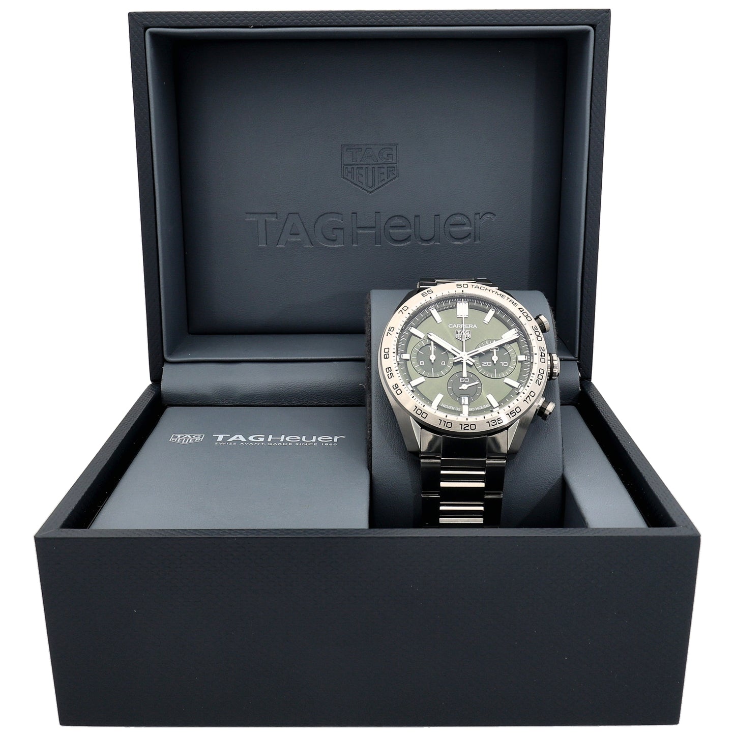 Tag Heuer Carrera CBN2A10 44mm Stainless Steel Watch